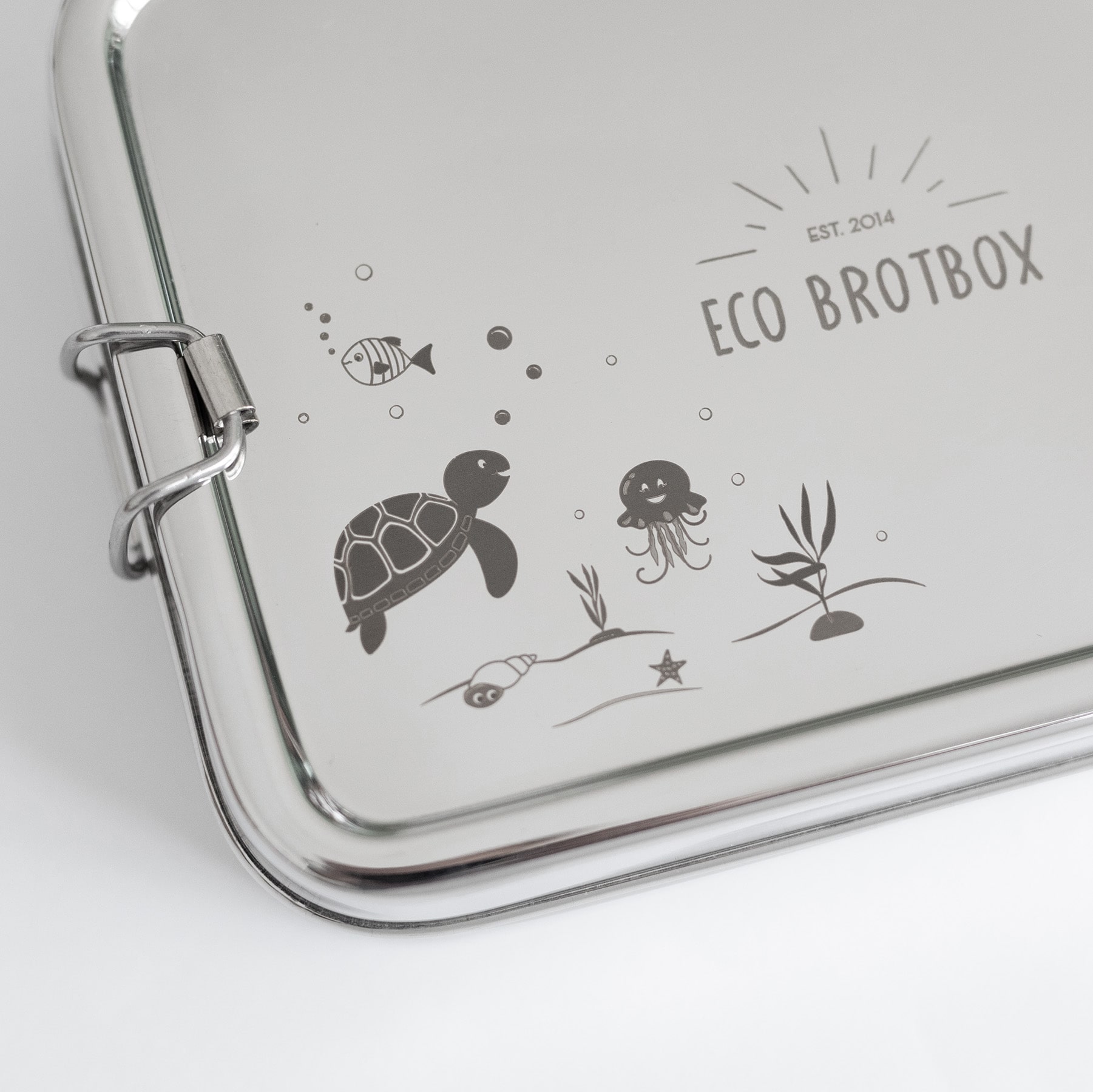 Brotbox XL inkl. Snackbox XL Turtle Edition 