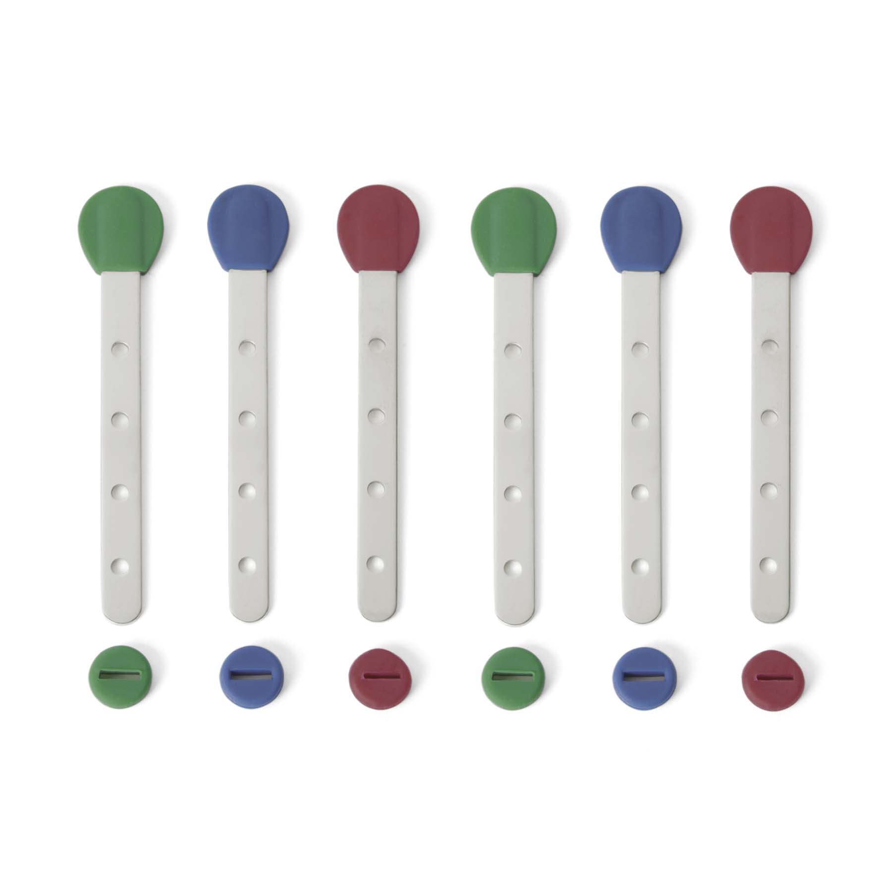 6 Stäbchen aus Edelstahl für ECO Ice Pops